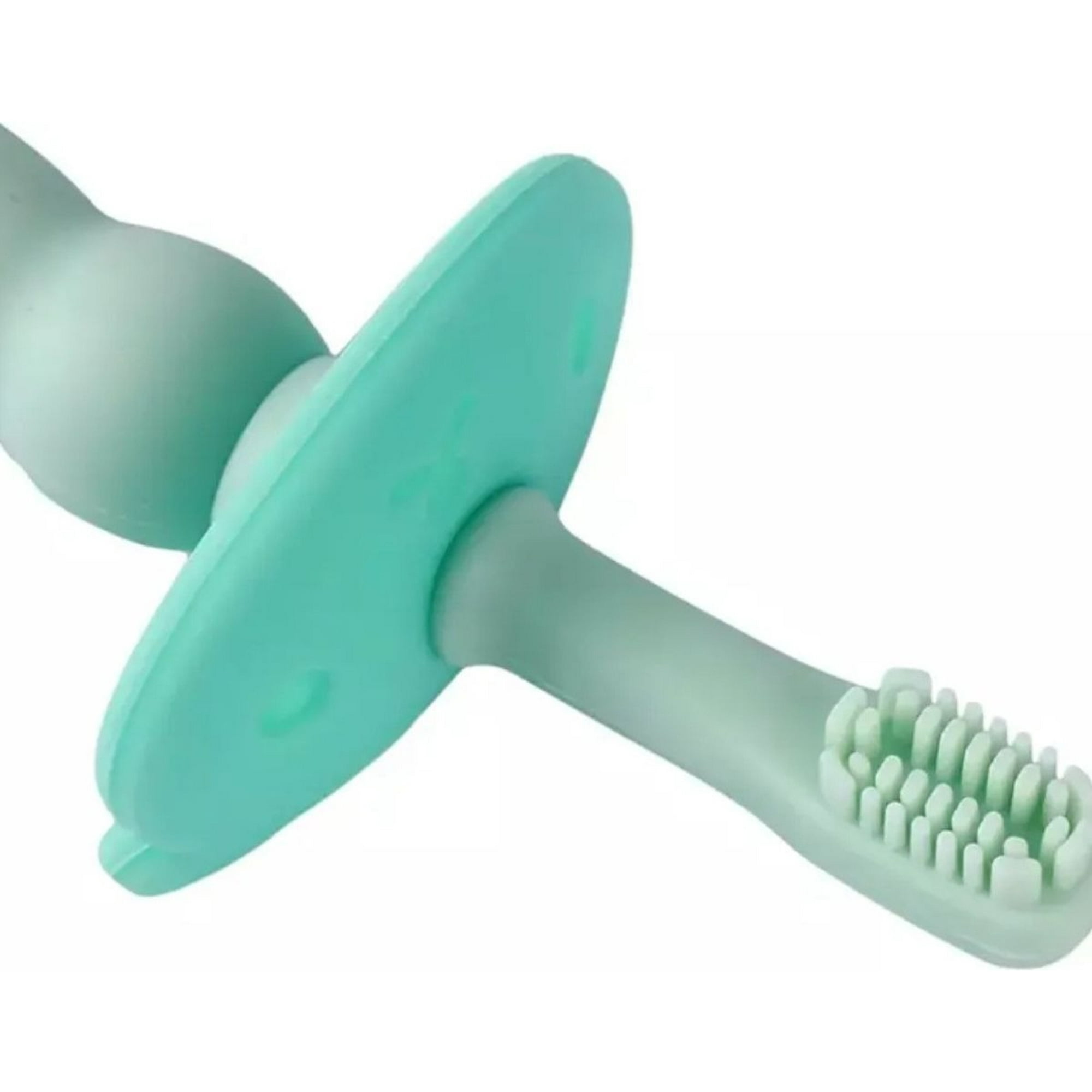 Genérico - Set 2 Cepillos De Dientes Silicona Ergonomico Bebe Lau