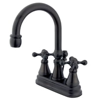 Grifo De Lavabo Kingston Brass Governor Centerset Oil Bronze