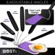 thumbnail image 2 of Espátula de Cocina Azul Bosti Ajustable Flexible de PPSU, 2 of 9
