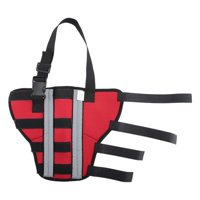 Magideal - Soporte Para Patas De Perro, Envoltura Para La Articulación Del Corvejón, Accesorios, Suministros De Protección, Correas Rojo