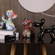 thumbnail image 4 of Decoración De Perros De Resina, Decoración De Estatuas De Perros De 21 * 8,6 * 17 Cm, Con Pintadas, Para Decoración Del Hogar, Estanterías De Televisión, Dormitorios, Regalos Conmemorativos, 4 of 5