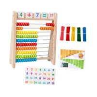 Bothyi - Ábaco De Madera Para Niños Con Varillas Aritméticas, Juguete Matemático Para Niños De 5 A 6 Años