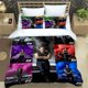 thumbnail image 2 of Fast & Furious printed Bedding Sets exquisite bed supplies set duvet cover bed comforter set bedding set luxury birthday gift, 2 of 5
