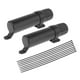 thumbnail image 2 of Tubo De Herramientas Para Motocicleta Accesorios Fáciles De Instalar Guantes Impermeable Caja De Almacenamiento 2x Pequeño Sin Bloqueo, 2 of 5
