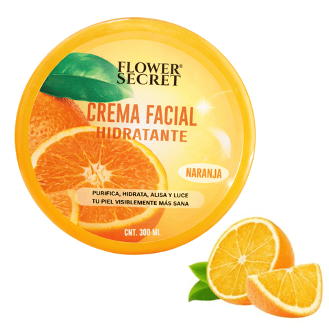 Flower Secret - Gel Facial Hidratante Aclarante Vitamina C 300Ml