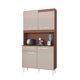 thumbnail image 1 of Mueble Cocina Karina 4 Puerta Beige-Cafe, 1 of 3
