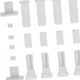 thumbnail image 3 of Accesorios Para Cortinas Kit De Herrajes De Repuesto Para Cortinas Blancas Para Cuartos De Lavado, 3 of 3