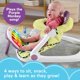 thumbnail image 2 of Silla Portátil para Bebé Fisher-Price Patea y Juega Mono Morado, 2 of 7