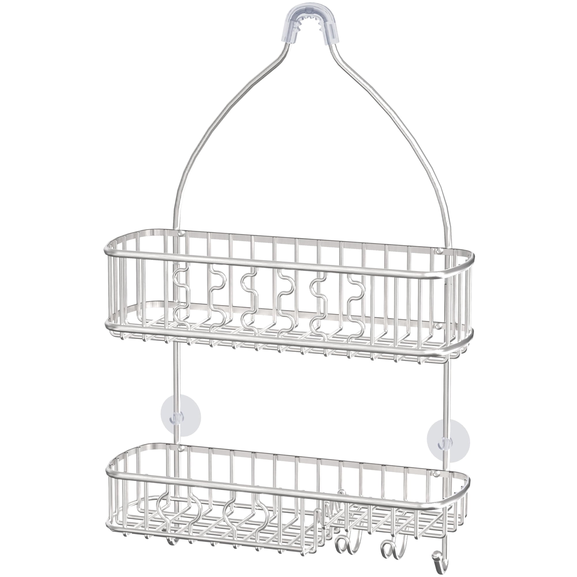 Simple Houseware - Organizador De Cabezal De Ducha, Simple, Artículos Para El Hogar, Acero Inoxidable