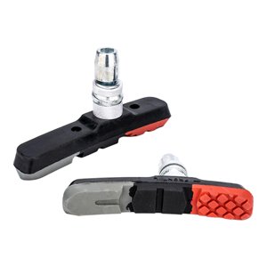 Ioensy - 2 Piezas Bloques De Freno De Bicicleta Pastillas De Freno En V Zapatas De Freno Para Bicicleta De Ciclismo