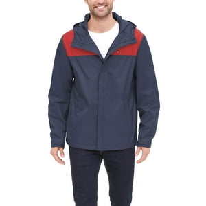 Chaqueta Tommy Hilfiger Ligera Impermeable Con Capucha Para Hombre