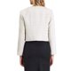 thumbnail image 3 of Chaqueta Blazer de Tweed Recortada sin Cuello con Botones al Frente a Cuadros para Mujer INSPIRE CHIC L Beige Blanco, 3 of 5