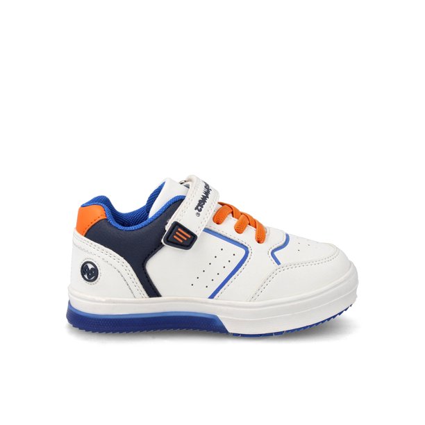 Zapatilla Niño Neon Blanco Azul