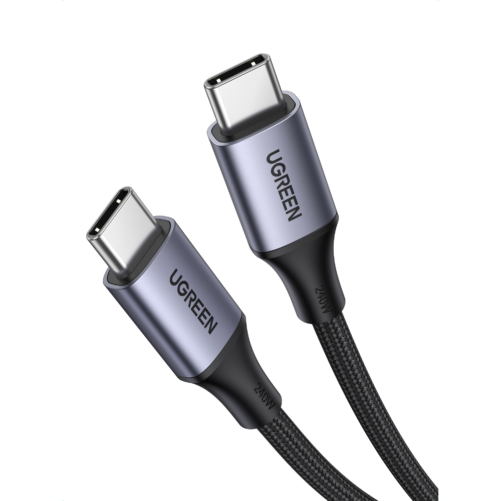 Cable Usb-C/Usb-C 240W 1M Reforzado Negro Ugreen Us535