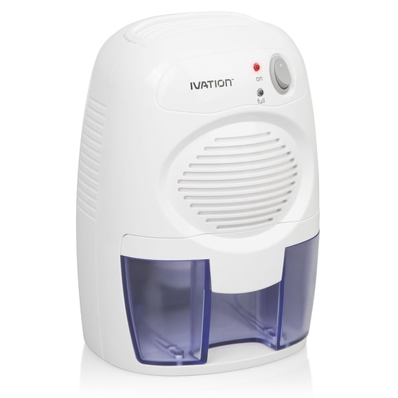Deshumidificador Ivation IVADM10 Termoeléctrico de 500 ml, color blanco