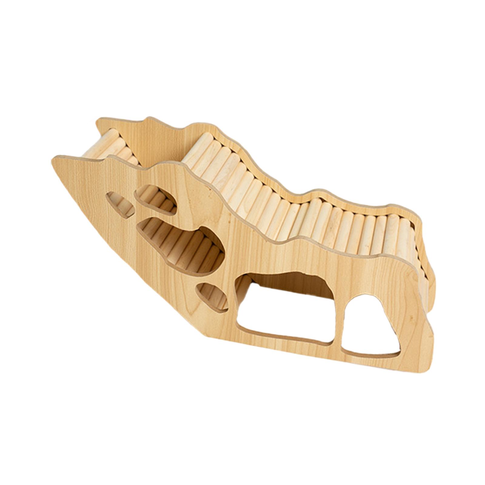 Magideal - Cabaña De Madera Para Escondite De Animales Pequeños, Juguete Para Hámster, Casa Y Hábitat, Jaula De Juguete Para Explorar, Accesorios Para Hámster, C Estilo C