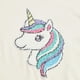 thumbnail image 2 of Polera Manga Corta Niña Lentejuelas Blanco Unicornio, 2 of 7