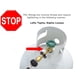 thumbnail image 4 of Adaptador de tanque de propano Flame King POL a tipo QCC1, 4 of 6