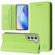 thumbnail image 2 of Funda Billetera con Soporte para Samsung Galaxy S21 FE 5G Bloqueo RFID Plegable Verde claro, 2 of 6