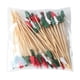 thumbnail image 3 of Palillos De Comida Navideños Palillos De Dientes De Decoración Navideña Para Frutas Pastel Postre 100 Piezas, 3 of 5