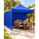 thumbnail image 1 of Toldo para Exterior con Lateral Azul y Protección UV 3x3 mt, 1 of 7