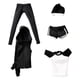 thumbnail image 2 of Figura De Mujer A Escala 1:6, Ropa De Moda Para Figuras De Acción Femeninas De 12 Pulgadas, Cuerpo Negro, 2 of 5