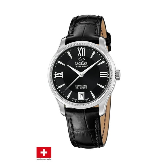 Reloj J1000/B Jaguar Swiss Negro Mujer Automático