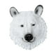 thumbnail image 1 of Simulación De Oso Polar Para Colgar En La Pared, Decoración De Pared De Animales, Figuritas, Habitación De Adorno, 1 of 3