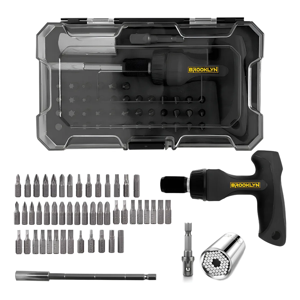 Genérico - Juego Herramientas Llave Dado Universal Brooklyn 45 Piezas