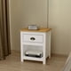 thumbnail image 2 of Velador Posadas 1c blanco-roble, 2 of 2