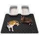 thumbnail image 1 of Tapete para arena de gato Conlun de PVC antideslizante e impermeable 120 x 89 cm, 1 of 8