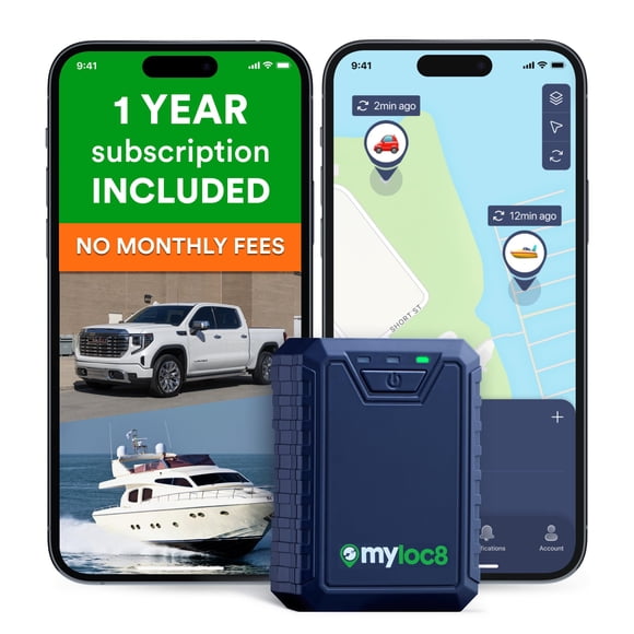 Localizador GPS MYLOC8 Ultra impermeable 4G LTE para vehículos
