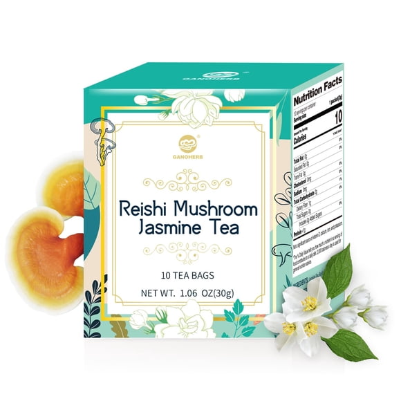 Té de hierbas GANOHERB de reishi y jazmín 30 g