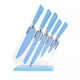 thumbnail image 1 of Set 5 Cuchillos De Ceramica Con Sostenedor Para Chef Azul, 1 of 5