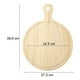 thumbnail image 3 of Tabla Pizza Tabla De Picoteo Plato De Madera 37 X 27cm, 3 of 4