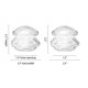 thumbnail image 2 of Masajeador ICUPPING Juego de Ventosas de Silicona Grande 7,5 cm, 2 of 5