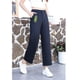 thumbnail image 2 of Pantalones Eadodo Pierna Recta Azul Marino Mujer, 2 of 8