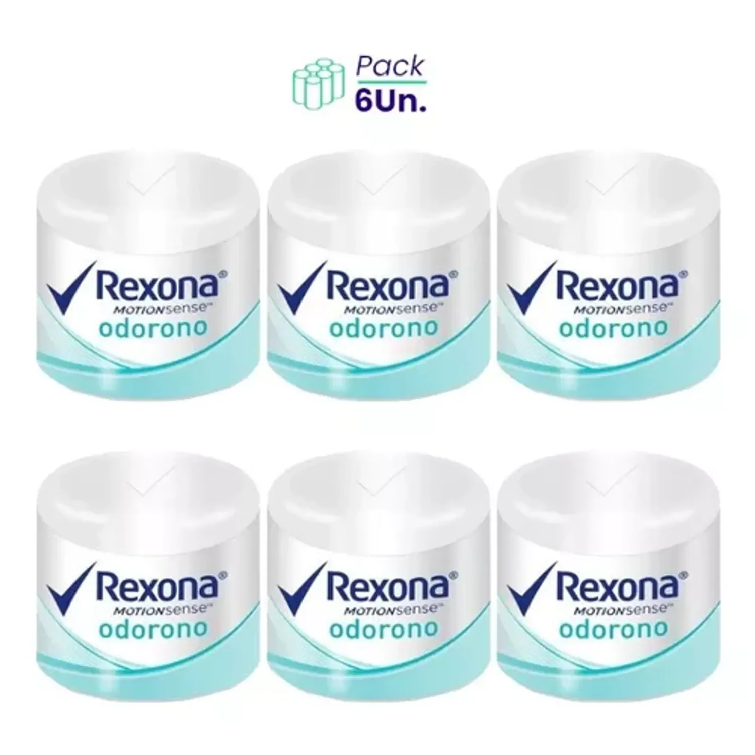 Rexona - Pack 6uantitranspirante En Crema Odorono 72h 60g