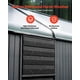 thumbnail image 4 of Extractor de aire con compuerta VEVOR de 16" con control inteligente de velocidad y temperatura, 4 of 9