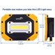 thumbnail image 2 of Reflector LED Sunzone 10W 750lm Portatil AA IP44 2 Pack, 2 of 3