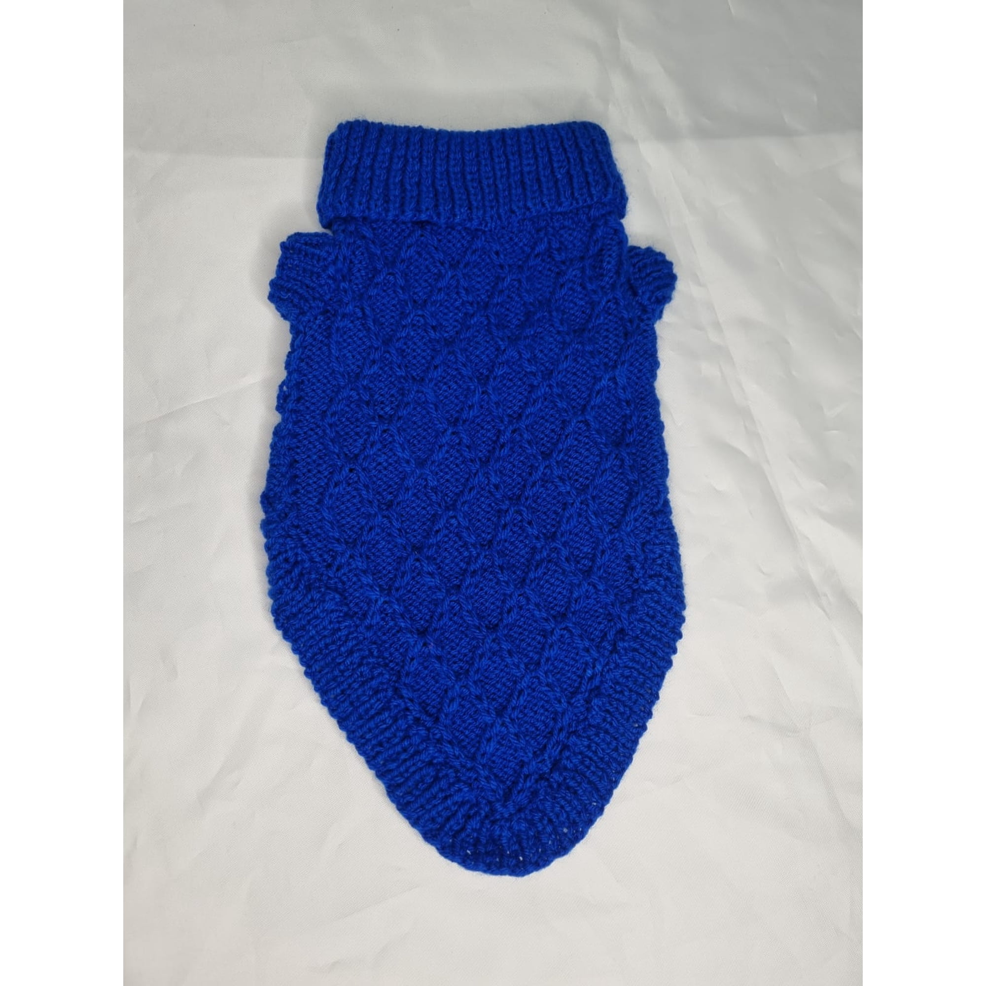 Chaleco mascota azul talla M