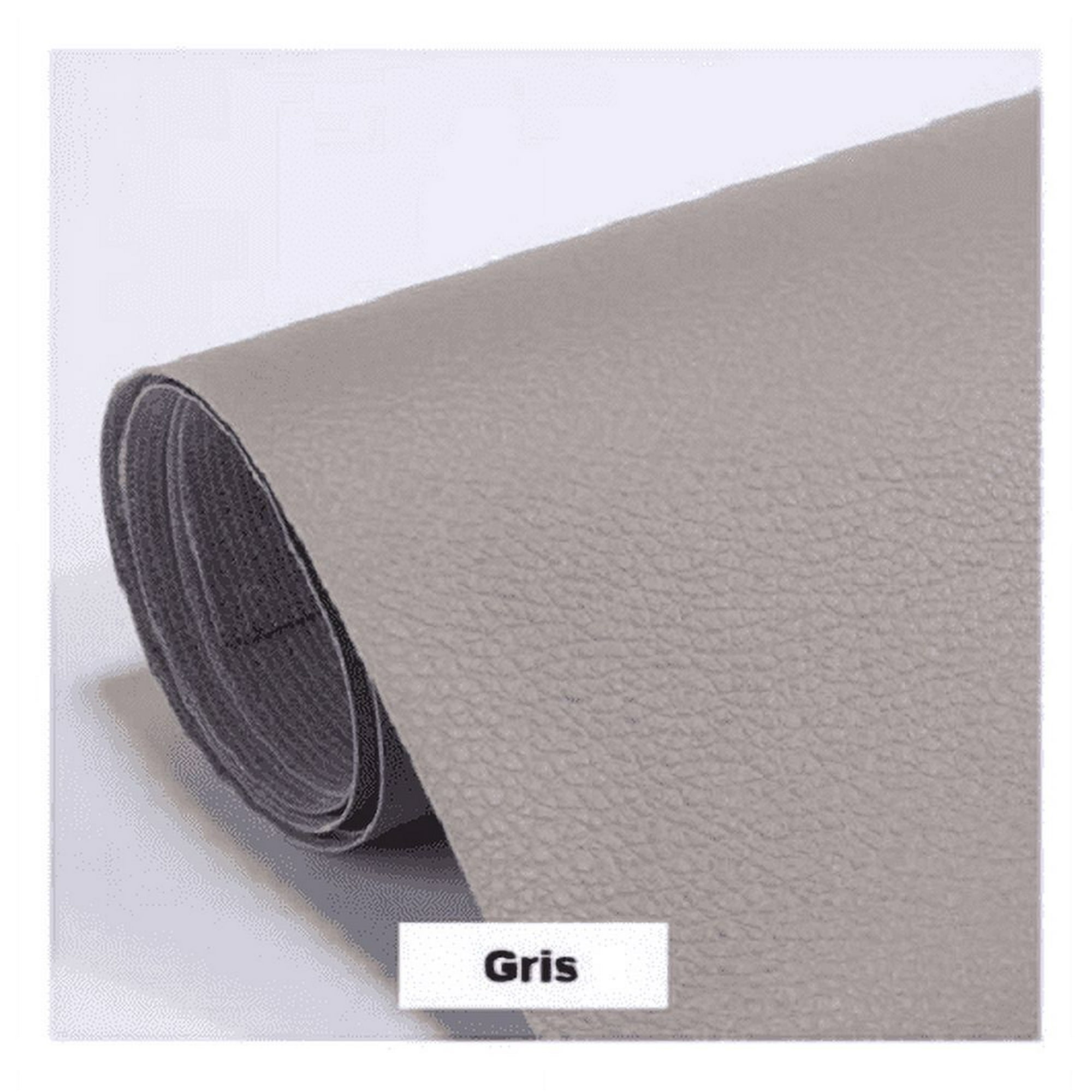 Kimale - Parche Adhesivo Cuero Impermeable 30x20sofás Reparación Gris