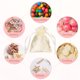 thumbnail image 4 of 15 bolsas de regalo de satén beige con cordón, 3.5" x 2.8" bolsas de regalo para fiestas, bolsas de regalo para bodas, cumpleaños, dulces, 4 of 6