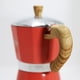 thumbnail image 3 of CAFETERA ITALIA ALUMUNIO 6 TAZAS 300ML SALMON, 3 of 5