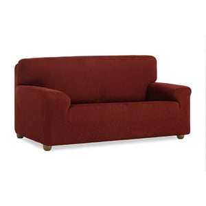 Zahr - Funda Jacquard Elast 2 Cuerpos Teide Rojo