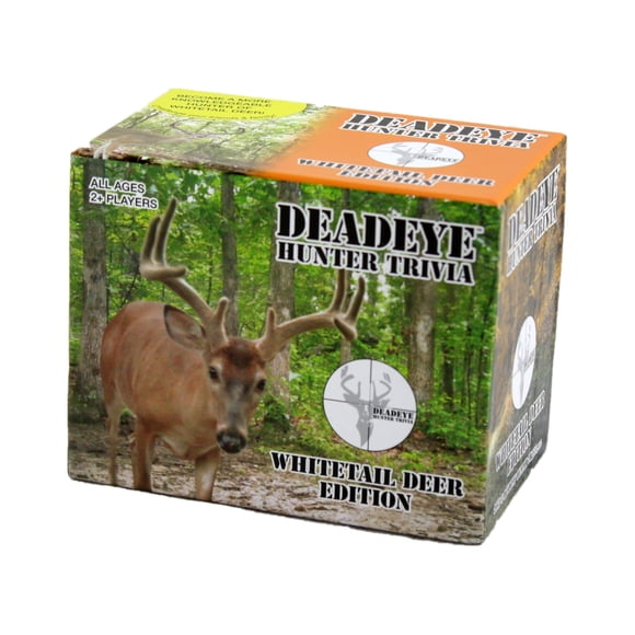 Juego de Cartas de Trivia Deadeye Cazador de Ciervos de Cola Blanca
