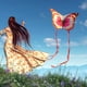 thumbnail image 2 of Cometa Mariposa Mints Colorful Life 40x30 Pulg Nylon FRP, 2 of 3