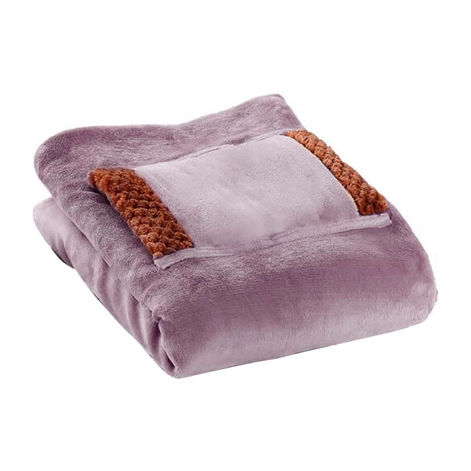 Global Latin - Manta Térmica Eléctrica Usb Con Sherpa 80x60