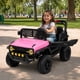 thumbnail image 3 of Auto Eléctrico Infantil Todoterreno Rosado 12V a Control Remoto Kidscool, 3 of 10