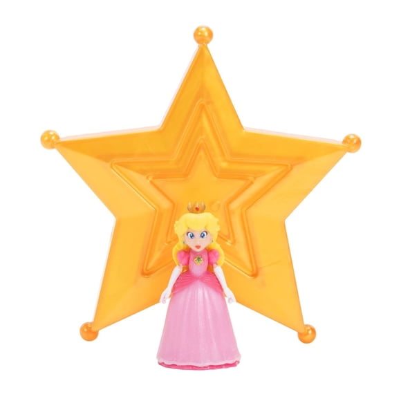 Mini Figura 4 Cm Princesa Peach